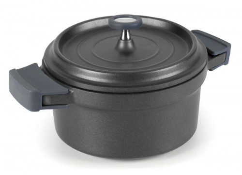 Cocotte fonte d'aluminium Revêtement anti-adhésif Avec couvercle Ø 16 cm 7 cm 1,3 L Lacor