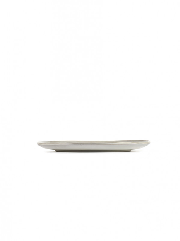 Assiette coupe plate rond écru grès émaillé Ø 25 cm La Mère Serax