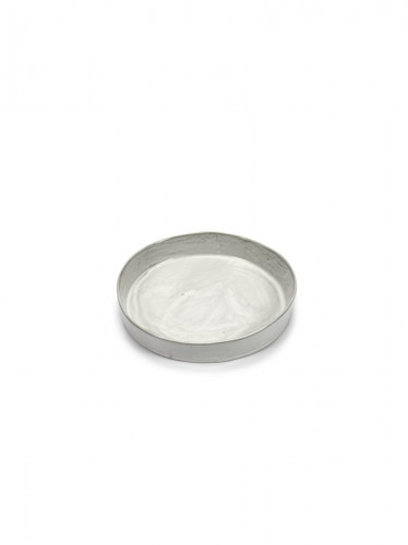 Assiette creuse rond écru grès émaillé Ø 20 cm La Mère Serax