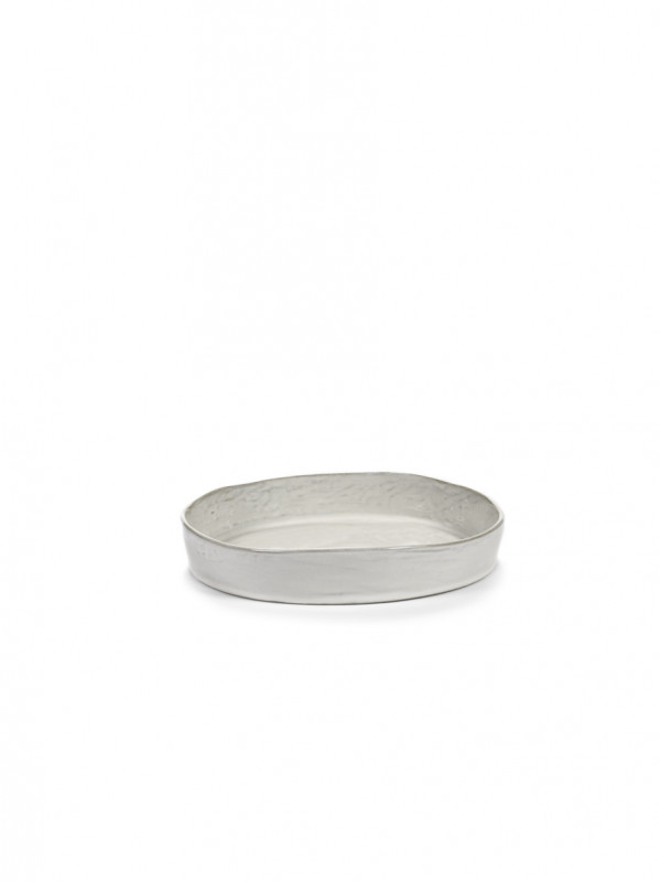 Assiette creuse rond écru grès émaillé Ø 20 cm La Mère Serax