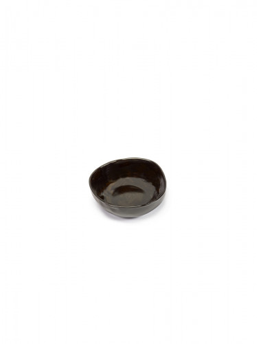 Bol rond ébène grès émaillé 11,5 cm La Mère Serax