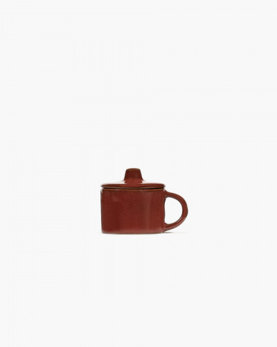 Tasse à ristretto rond Venetian red grès émaillé 6 cl 7,5 cm La Mère Serax