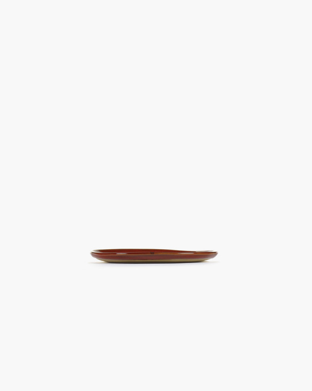 Sous tasse à espresso rond Venetian red grès émaillé Ø 11 cm La Mère Serax