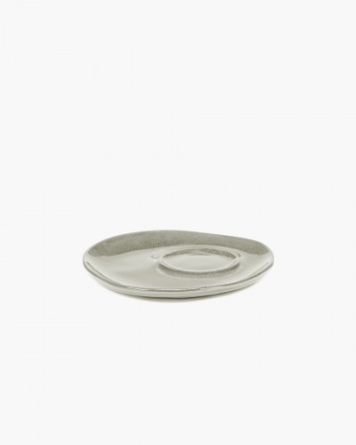 Sous tasse à café rond écru grès émaillé Ø 14,5 cm La Mère Serax