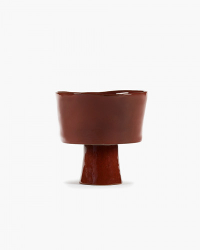 Bol de présentation rond Venetian red grès émaillé Ø 18 cm La Mère Serax