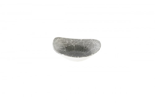 Bol rond Quartz Black porcelaine vitrifiée Ø 23,5 cm Kintsugi Reverse Churchill