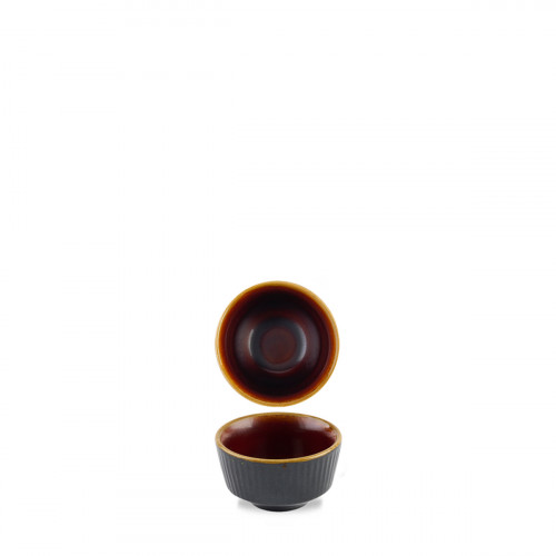 Pot à sauce rond Tokyo Black porcelaine vitrifiée Ø 6,9 cm Nourish Tokyo Churchill