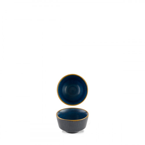 Pot à sauce rond Tokyo Blue porcelaine vitrifiée Ø 8 cm Nourish Tokyo Churchill