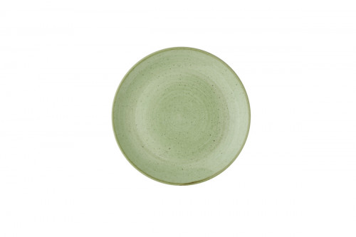 Assiette plate rond Sage Green porcelaine vitrifiée Ø 26 cm Stonecast Sage Churchill