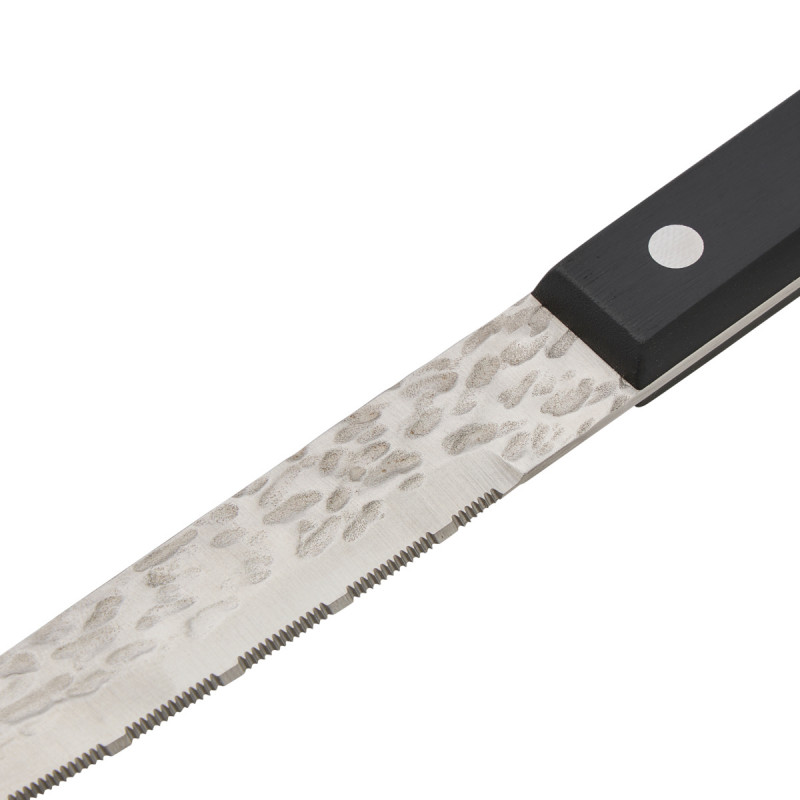 Couteau à steak noir 21 cm Elite Pro.mundi