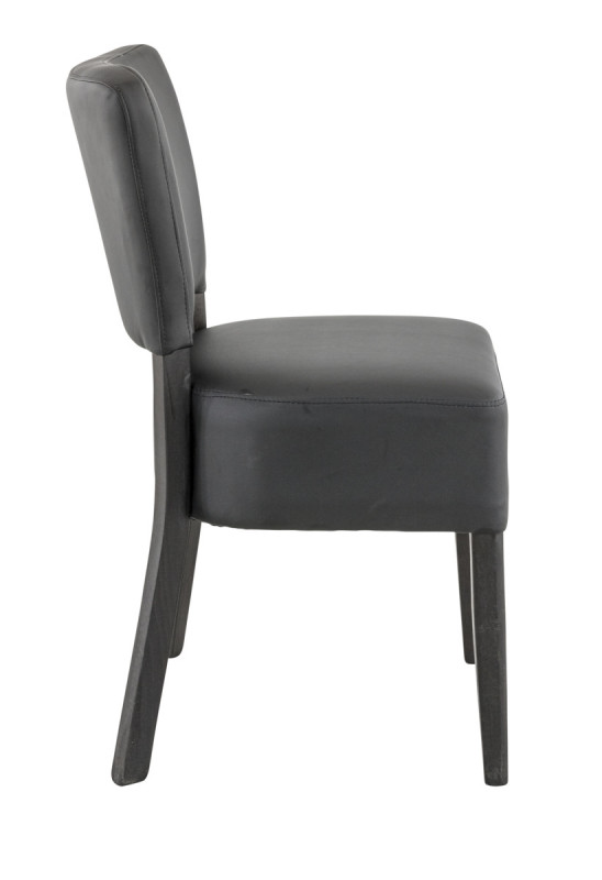 Chaise d'intérieur noir 84x45x54 cm Floriane 2 Flexmob