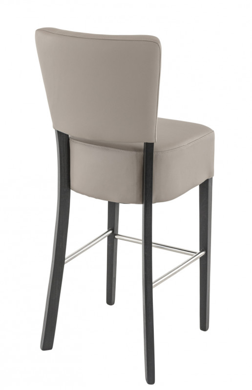 Tabouret de bar d'intérieur taupe 111x45x54 cm Floriane 2 Flexmob