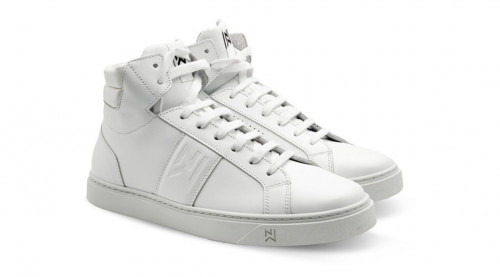 Basket montante blanc 45 Mael Nordways