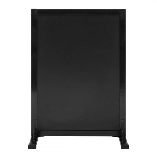 Chevalet de trottoir noir 78x56x40 cm Woody Securit