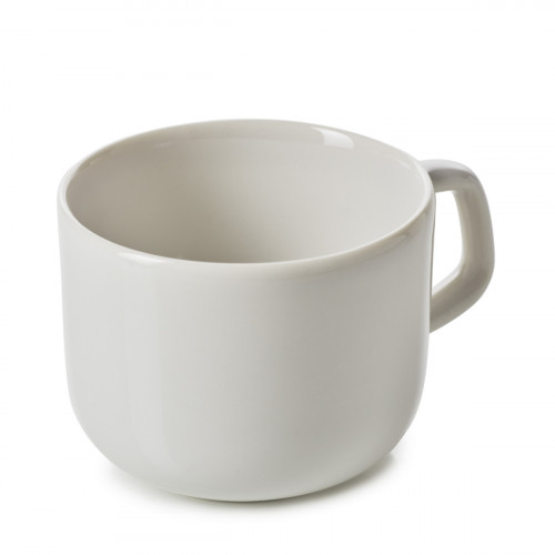 Tasse à expresso rond Blanc albâtre porcelaine culinaire 8 cl Ø 6,5 cm Madeleine Revol