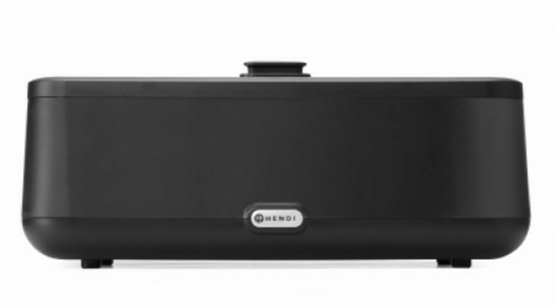 Chafing dish rectangulaire noir Chafing Dish uniQ 12,5 L Uniq Hendi