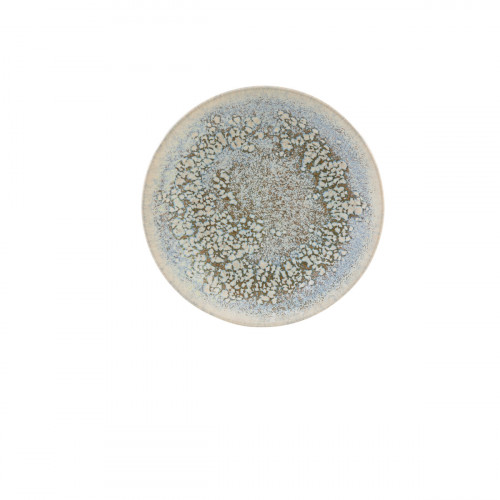 Assiette coupe plate rond gris grès émaillé Ø 21 cm Tropic Accolade