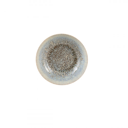 Assiette coupe creuse rond gris grès émaillé Ø 17 cm Tropic Accolade
