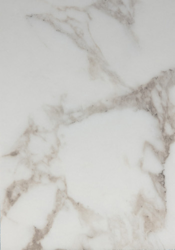 Plateau de table d'intérieur carré marbre blanc 80x80x2,4 cm Original Flexmob