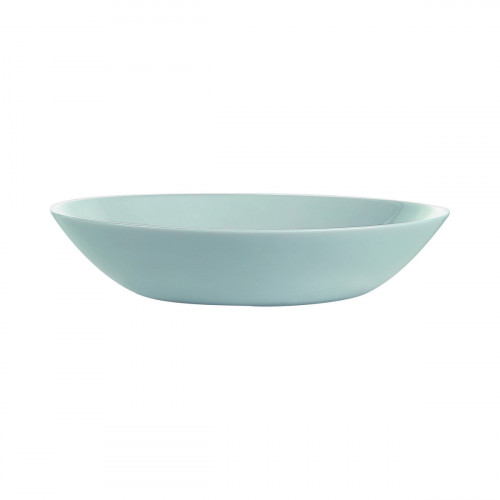 Assiette coupe creuse rond gris verre opal Ø 20 cm Diwali Luminarc