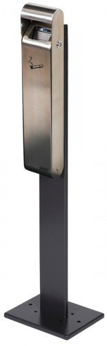 Cendrier sur pied inox 20 cm x 100 cm Slim Probbax