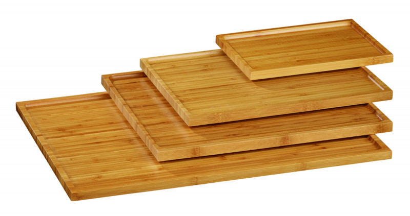 Plateau de présentation bambou 40x30 cm Oxstal Pro.mundi