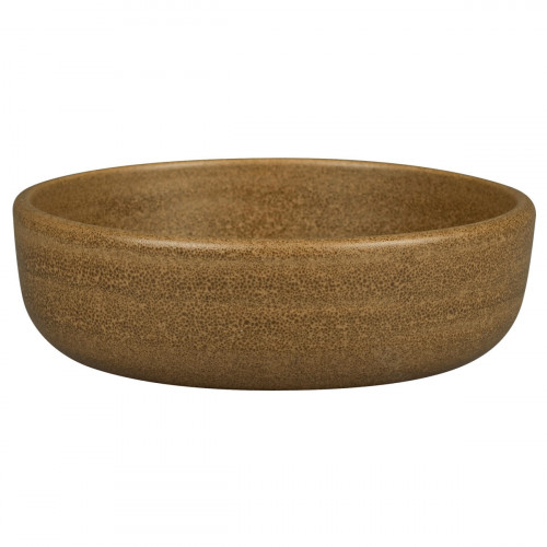 Bol rond Autumn Brown porcelaine vitrifiée Ø 16 cm Selva Rak