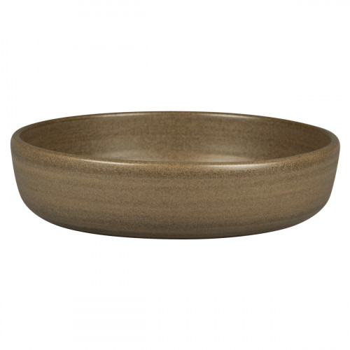 Bol rond Dark Brown porcelaine vitrifiée Ø 20 cm Selva Rak