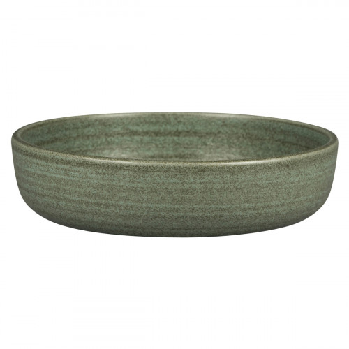 Bol rond Dark Green porcelaine vitrifiée Ø 20 cm Selva Rak