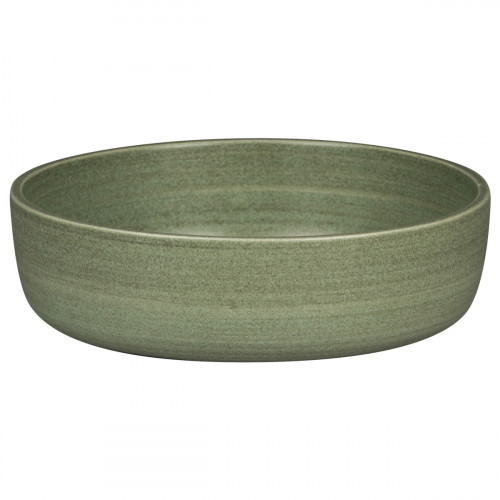 Bol rond Dark Green porcelaine vitrifiée Ø 24 cm Selva Rak
