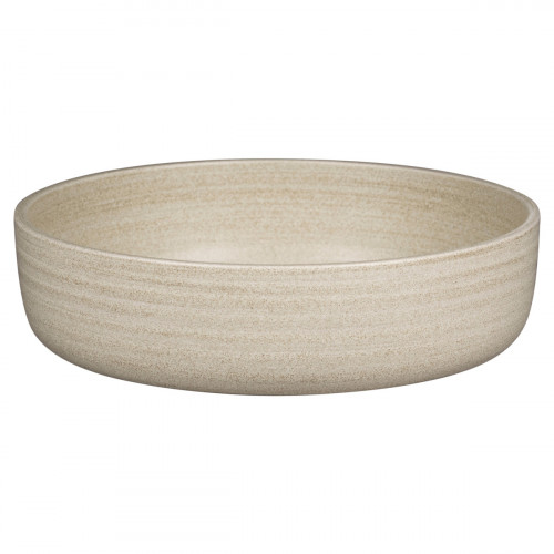 Bol rond Grey porcelaine vitrifiée Ø 26,4 cm Selva Rak