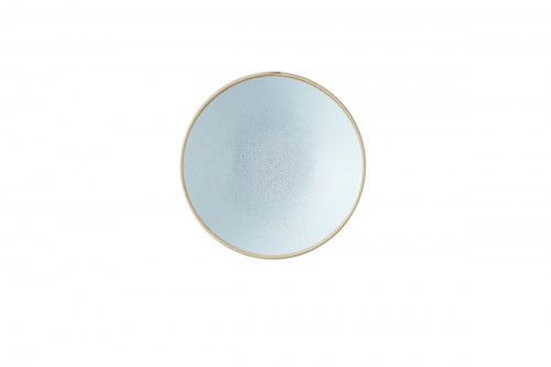 Bol rond bleu porcelaine vitrifiée Ø 22 cm Stonecast Duck Egg Churchill