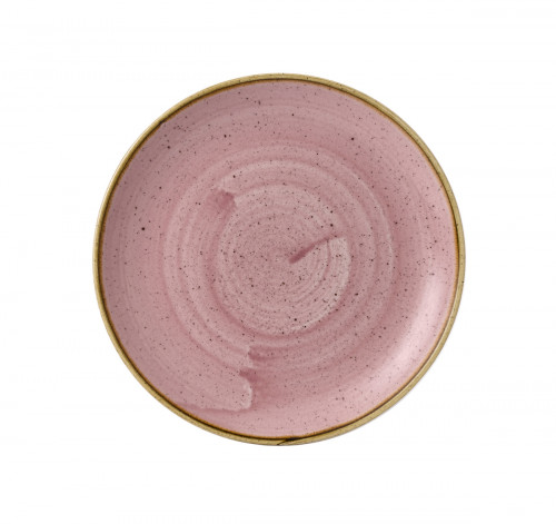 Assiette coupe plate rond Petal Pink porcelaine vitrifiée Ø 23 cm Evolve Stonecast Churchill