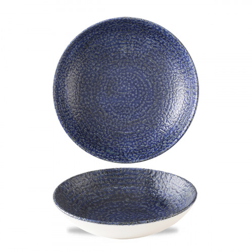 Assiette coupe creuse rond Twilight porcelaine vitrifiée Ø 18,2 cm Chroma Churchill
