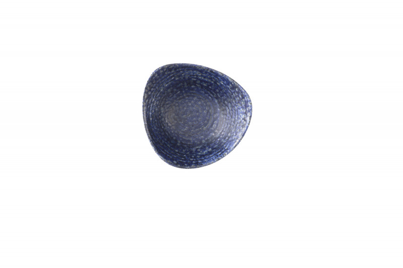 Assiette coupe plate triangulaire Twilight porcelaine vitrifiée 19,2x19,2 cm Chroma Churchill