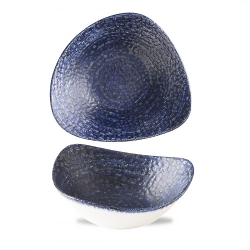Bol triangulaire Twilight porcelaine vitrifiée 23,5 cm Chroma Churchill