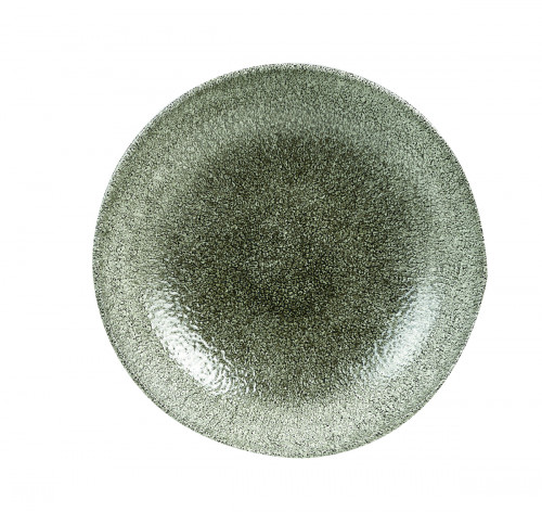 Bol rond noir porcelaine vitrifiée Ø 19 cm Raku Quartz Churchill