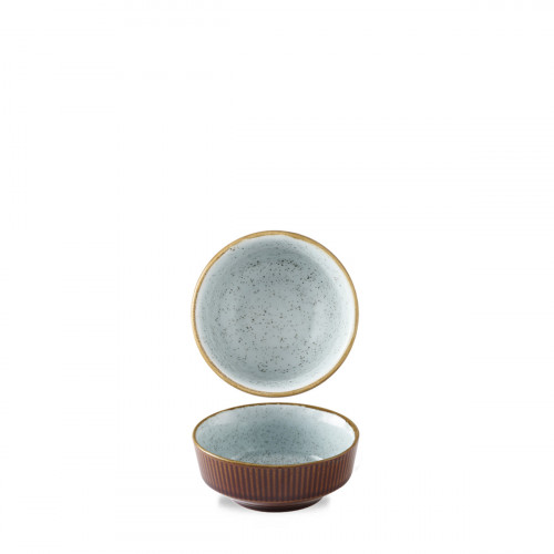 Bol à soupe rond brun porcelaine vitrifiée Ø 11,5 cm Stonecast Natural Churchill