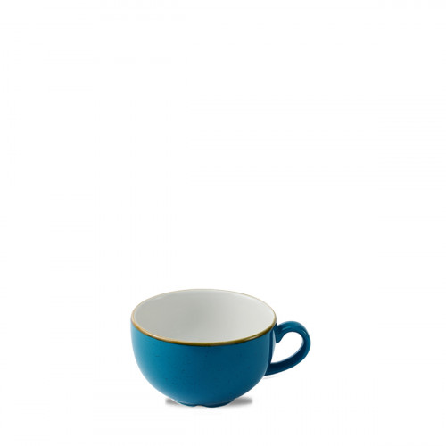 Tasse à cappuccino Java Blue porcelaine vitrifiée 22 cl Ø 9,5 cm Stonecast Java Churchill