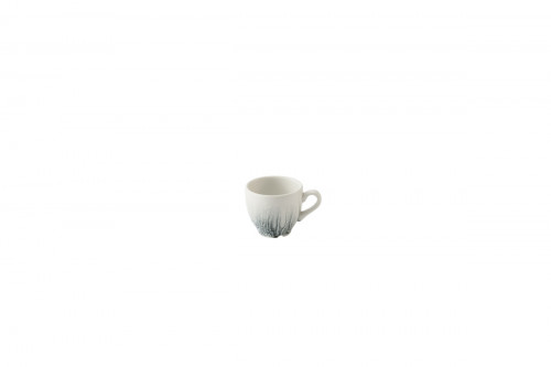 Tasse à expresso rond Black porcelaine vitrifiée 10 cl Ø 6,5 cm Tide Churchill