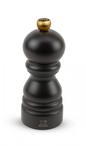 Moulin à poivre droit chocolat Ø 5,9 cm 15,2 cm Paris Classique Peugeot Saveurs