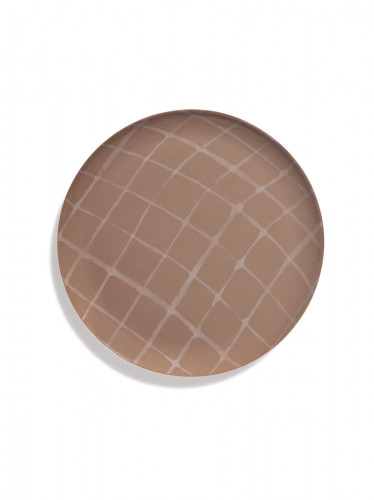 Assiette coupe plate rond Sienna porcelaine Ø 33 cm Zuma Serax