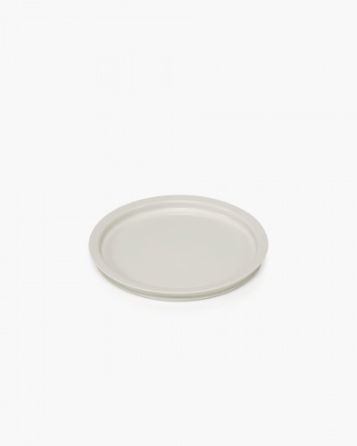 Assiette coupe plate rond Alabaster porcelaine Ø 23 cm Dune Serax
