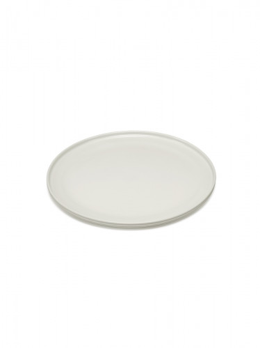 Assiette coupe plate rond Alabaster porcelaine Ø 33 cm Dune Serax