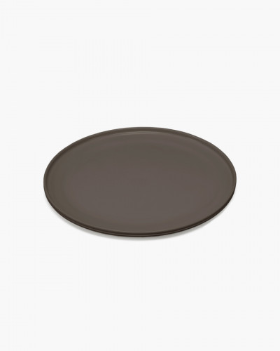 Assiette coupe plate rond Slate porcelaine Ø 33 cm Dune Serax