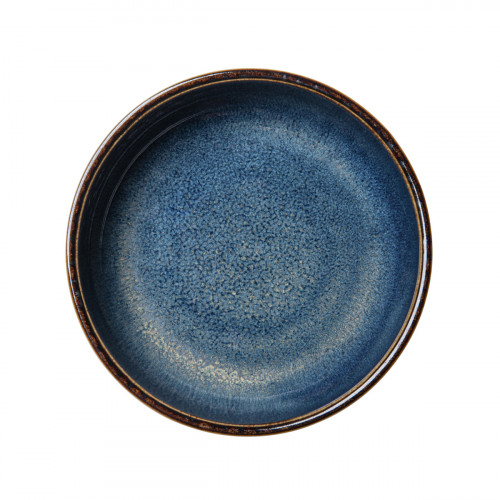 Bowl rond bleu foncé porcelaine Ø 16 cm Seablue Accolade