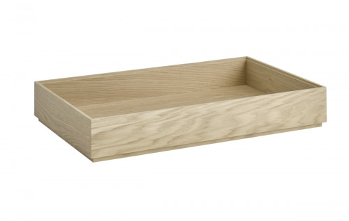 Caisse GN1/1 chêne 53x32,5x8,5 cm Valo Aps