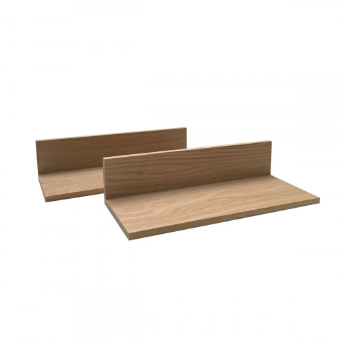 Insert pour caisse GN2/3 avec 3 compartiments chêne 24x10,5x6 cm Valo Aps
