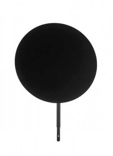 Panneau métal noir Ø 25 cm 33 cm Valo Aps