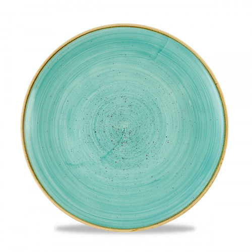 Assiette coupe rond Mint porcelaine vitrifiée Ø 26 cm Stonecast Mint Churchill
